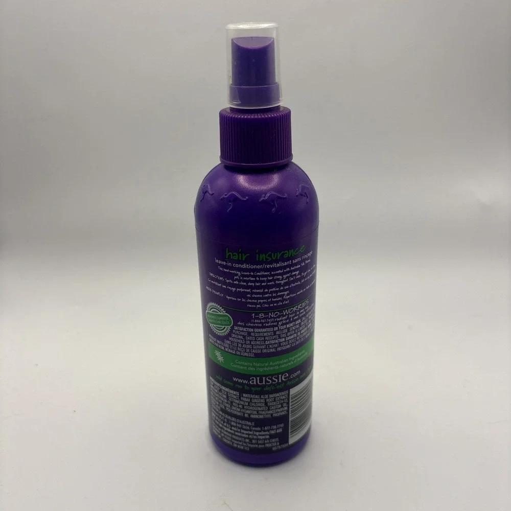 Vtg Aussie Hair Insurance Leave In Conditioner 8.0 Fl Oz Original Formula NOS